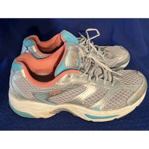 Ryka Dash‎ Running Shoes Women's Size 9 Silver Purple (4505